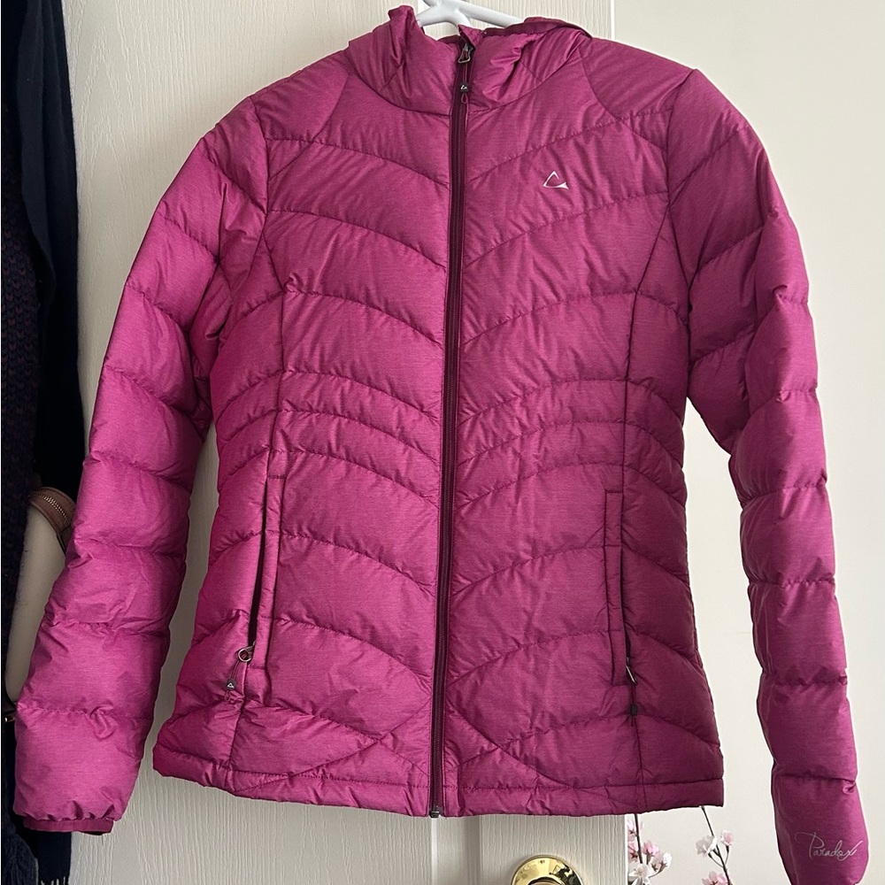Paradox Women's Pink Packable Lightweight Puffer Jacket